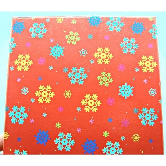 Lot 3 Holiday Nested Gift Boxes Nesting Sets Various Colors Designs and Sizes - Picture 6 of 10